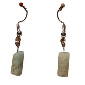 Aquamarine earrings handmade